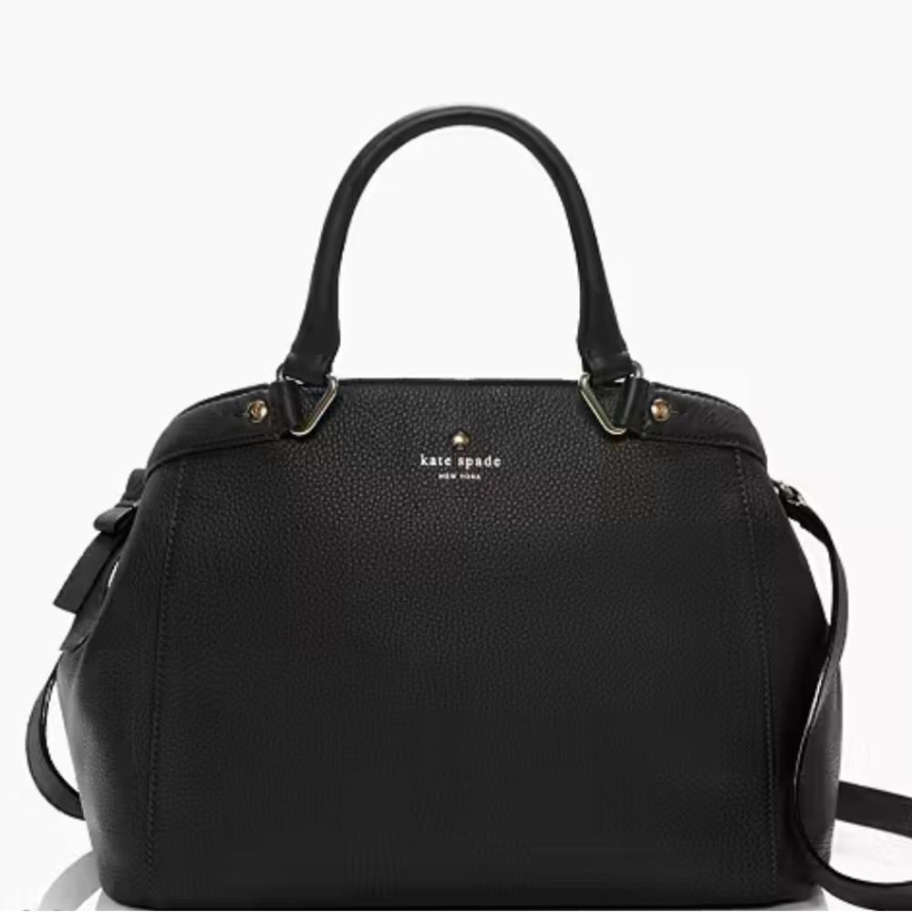 KATE SPADE HAMILTON HEIGHTS SLOAN SATCHEL BAG IN SOFT LEATHER
